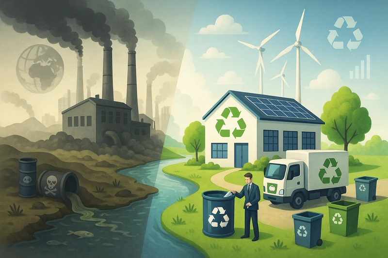 השלכות סביבתיות של פסולת תעשייתית