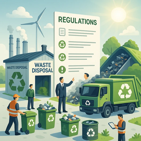 פינוי פסולת - חוקים חדשים ועדכונים בתחום הרגולציה